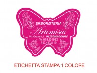 Etichette adesive per erboristerie, cosmetica, cosmesi (mm 45X34)  (cod.9M )